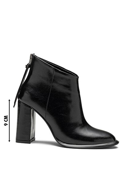 Dedos Γυναικείες κοντές μπότες με φερμουάρ, αντιολισθητική σόλα, ψηλοτάκουνες καθημερινές μπότες 1515