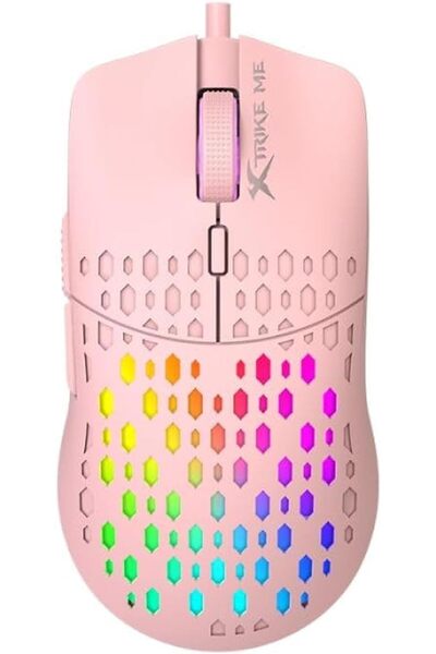 Generic Xtrike Me GM-209P Wired Gaming Mouse, Pink