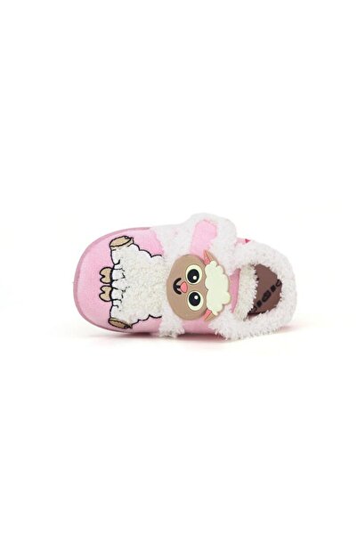 GEZER Bebek PVC Kuzu Figürlü Panduf Kaymaz Taban Yumuşak/Ortopedik