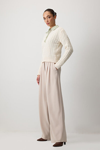 Touché Privé Hair Braid Knitted Sweater