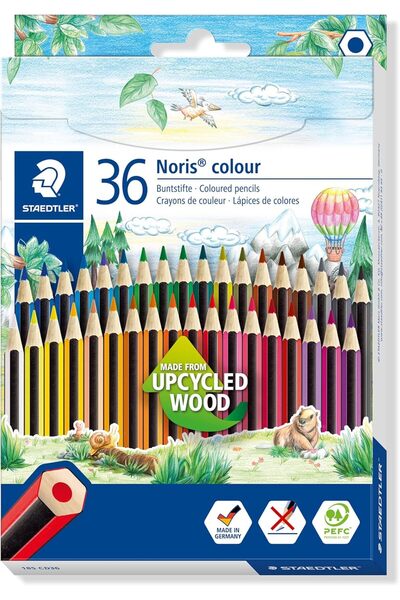 Staedtler Noris Colour 185 C12 Colouring Pencil Pack Of 36