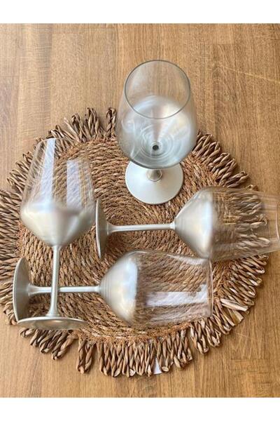 ROSSEV Glow Silver Water Glass Set of 6