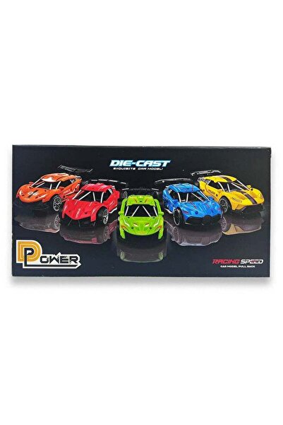 Generic D-Power Diecast Pull Back with Sounds – 1:32 scale (Gray) | Pull Back...
