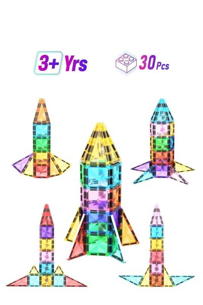 Generic PicassoTiles Mini Diamond Collection Travel Size Magnetic Building Bl...
