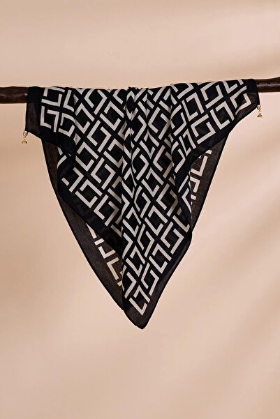 Rumon Women's Scarf 70X70Cm Magnetic Double-Sided Patterned