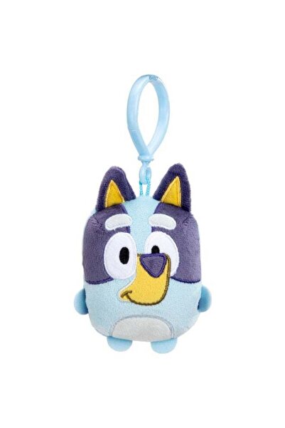 Generic Bluey Mini Plush Toy with Backpack Clip (10 cm)