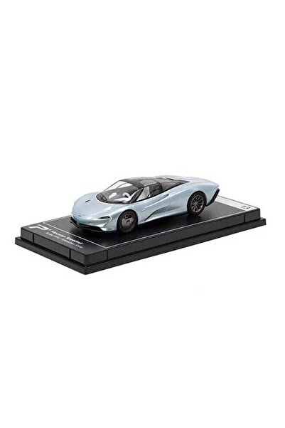 Generic PosterCars - 1:64 Scale McLaren Speedtail (Speedtail Silver) Hypercar...