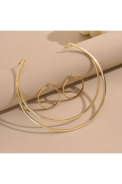 Ayzen 3-Piece Necklace and Earring Set