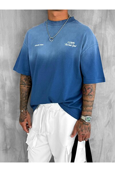 ablukaonline Ανδρικό μπλουζάκι Premium από ύφασμα oversized που πλένεται σκού...