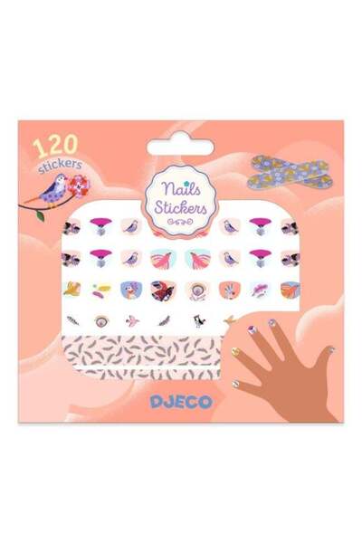 Generic Nail Stickers - Feathers