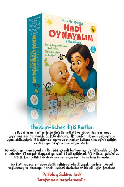 Hadi Toys Hadi Oynayalım - İlk Kucaklaşma