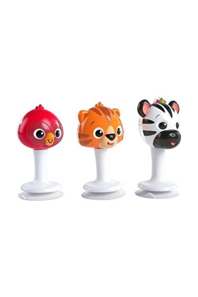 Generic Rattle & Jingle Trio Take-Along Musical Rattle Set