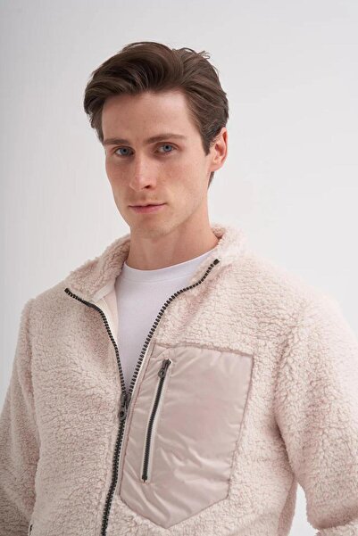 Cazador 50960 Men's Mock Neck Sweat Cardigan