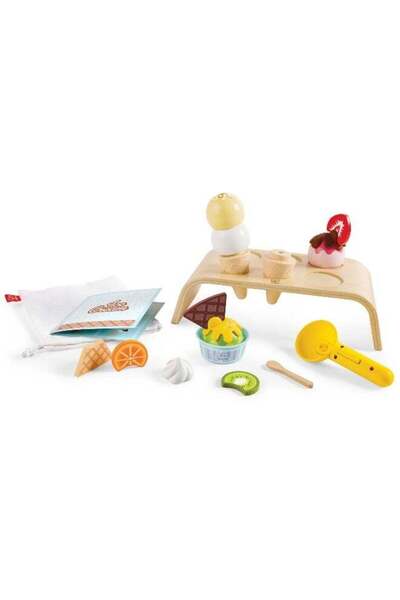 Generic Hape Creamy Dreamy Ice Cream Corner Pretend Play Set