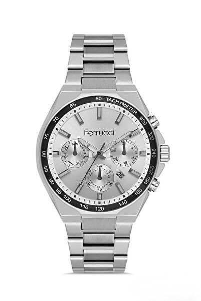 Ferrucci Silver Steel Cord Men's Wristwatch L03635M.02