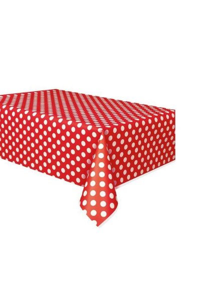 Generic Ruby Red Dot Table Cover