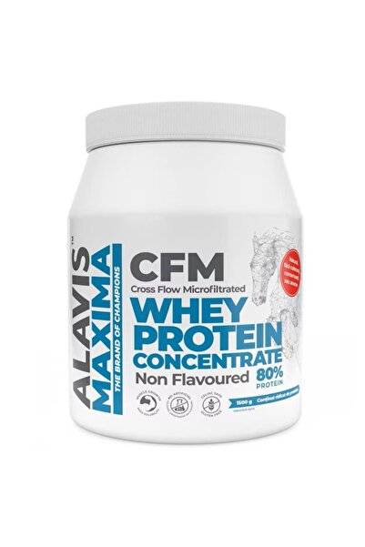 Alavis Maxima CFM Whey Protein Concentrate 80% Protein Powder 1500 grams