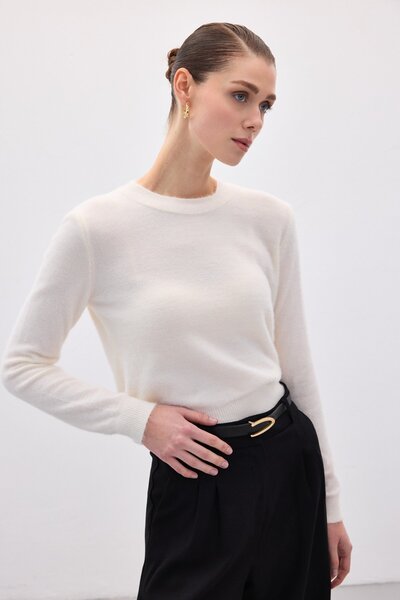 Sateen Бородатий трикотаж - Екрю