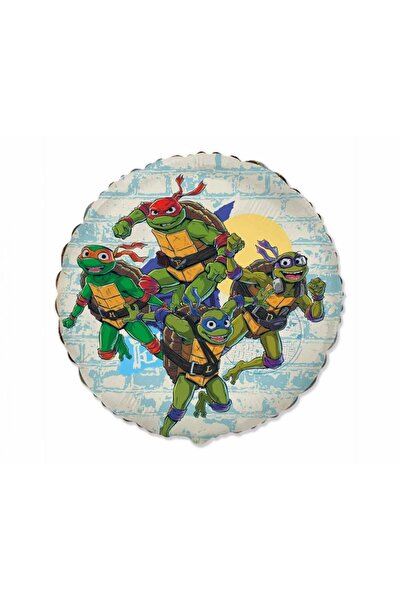 Flexmetal Balon folie Teenage Mutant Ninja Turtles rotund 46 cm