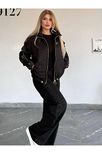 Kokoşum Butik 9127 Σετ 3 τεμαχίων φουσκωτό με πέτρες χρυσό