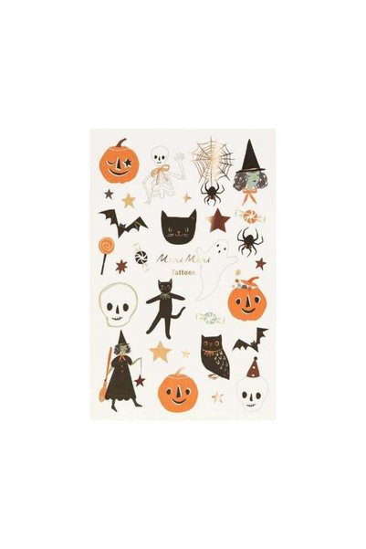 Generic It's Halloween! Tattoo Sheet