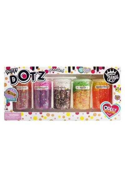 Generic WeCool Compound Kings Glitzy Dotz Scented Slime 5-Pack Set (500 g)