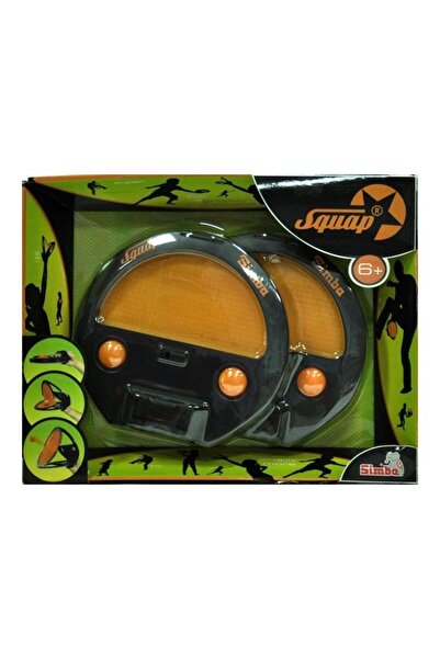 Generic لعبة التقاط الكرة Simba Squap - مجموعة مضرب التقاط ورمي خارجية، 6+