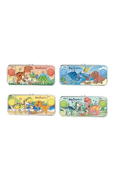 Generic Galaxy Toys Dinosaur Handheld Water Ring Toss Game Toy - Assorted Themes & Colors (1 Random Piece)