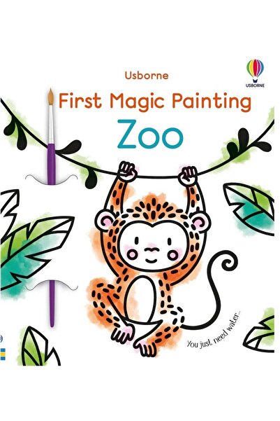 Generic Usborne First Magic Painting: Zoo â€“ Fun and Easy Watercolour Painting for Toddlers, Zoo Animal De
