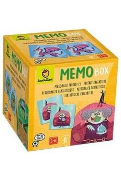 Generic Ludattica Memobox Fantasy Characters Educational and Learning, Memory...