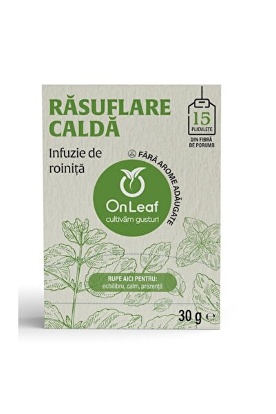 On Leaf Lemon Balm Tea, OnLeaf, 15 tea bags, 30g