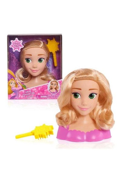 Generic Disney Princess Small Styling Heads - Rapunzel