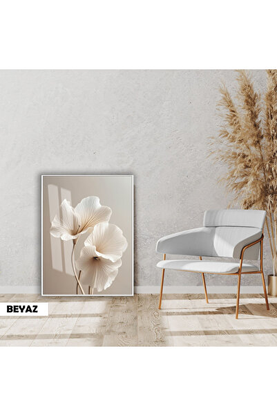 Harika bir ev | SOFT | KREM TONLAR PAMPAS OTU MODELİ | ÇERÇEVELİ CAM TABLO TE...