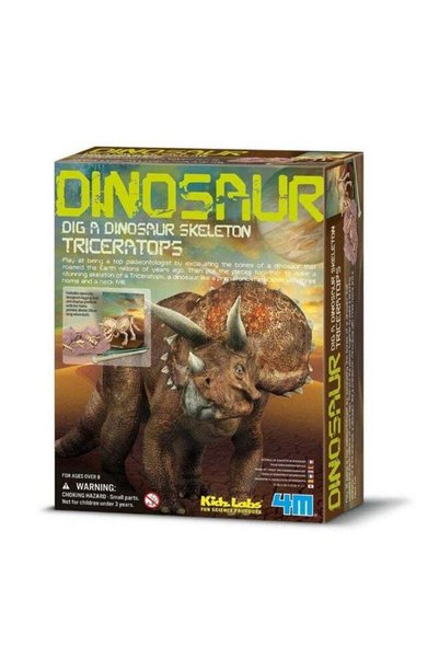 Generic KidzLabs Dig a Dinosaur Skeleton Triceratops Kit