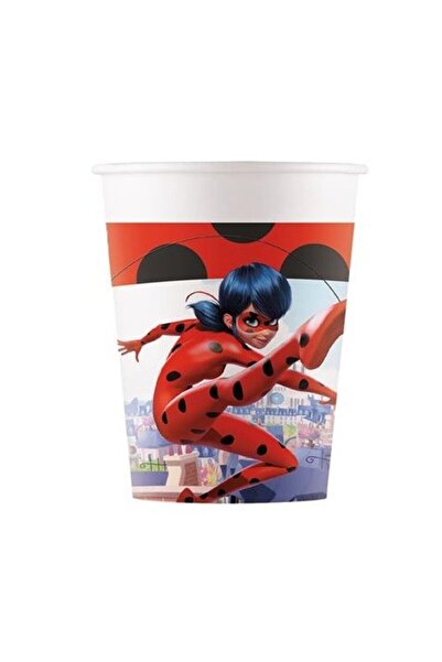 Procos Set 8 pahare Miraculous/Ladybug 200 ml