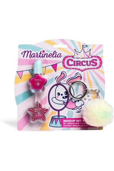 Generic Martinelia Circus Makeup Set & Keychain (Set of 3)