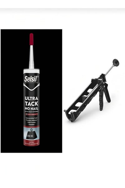 HİS YAPI Selsil Ultra Güçlü Yapıştırıcı Her yüzey için 350 Kg taşıma kapasite...