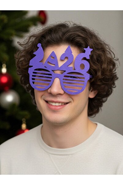 tekmation 2026 New Year's Glasses, New Year's Ornament Party Glasses