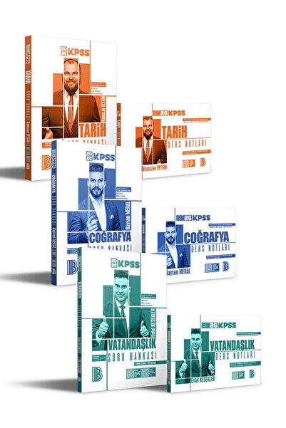 Benim Hocam Yayınları 2026 Kpss Genel Yetenek Genel Kültür Soru Bankası Seti ...
