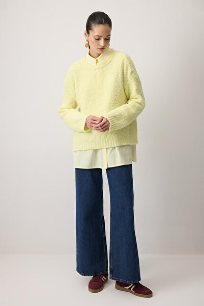 Touché Privé Soft Textured Knitwear Sweater