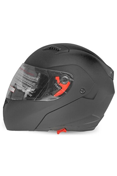 No branded Casca moto modulabila neagra "L"