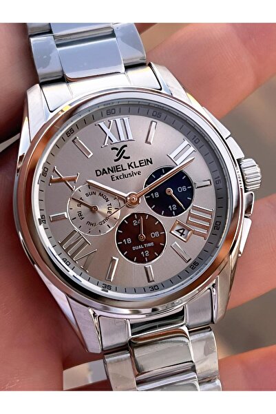 Daniel Klein Men's Wristwatch Fg.14222.4 with Internal Functions Active 30 Mt Water Resistant 2 Years Warranty