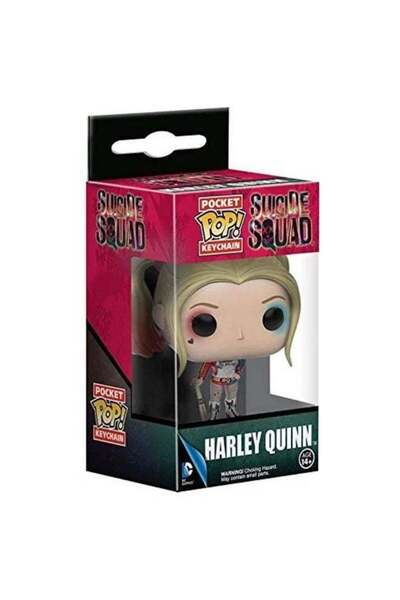 Generic Funko Pocket POP! Suicide Squad Harley Quinn Vinyl Keychain (3.81 cm)