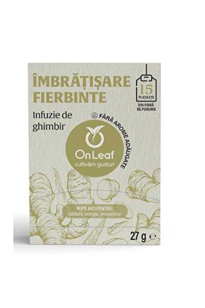On Leaf OnLeaf Ginger Tea, 15 Tea Bags, 27 g