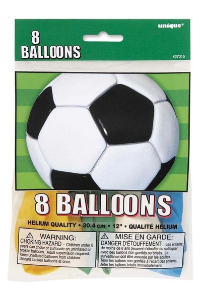 Generic 12" 3D Football Printed Balloons