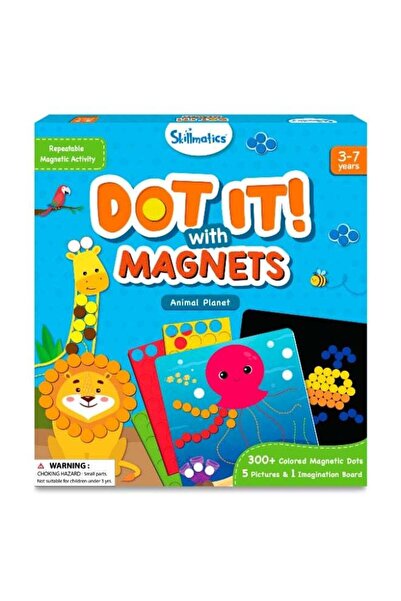 Generic Dot It with Magnets - Animals, Repeatable Art for Kids, Mess-Free, Cr...