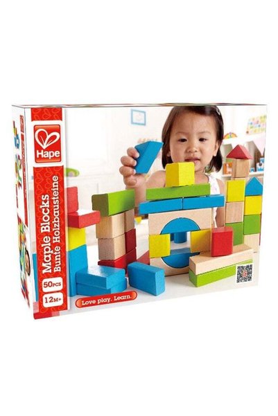 Generic Hape Maple Blocks (50 Pieces)