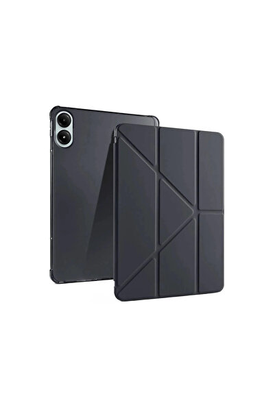 Twin Store حافظة تابلت ريدمي باد 12.1 مارس مع حامل قلم - أسود