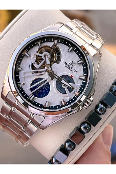 Daniel Klein Automatic Men's Wristwatch 30 Meters Water Resistant Steel Band + Bracelet Gift Vs.B