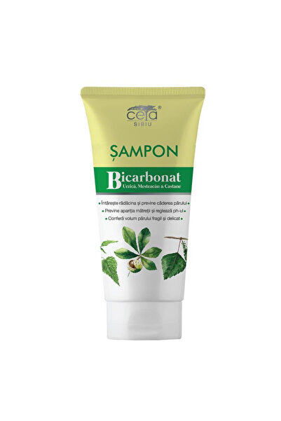 Ceta Șampon cu bicarbonat, urzică, mesteacăn și castan, 200 ml,